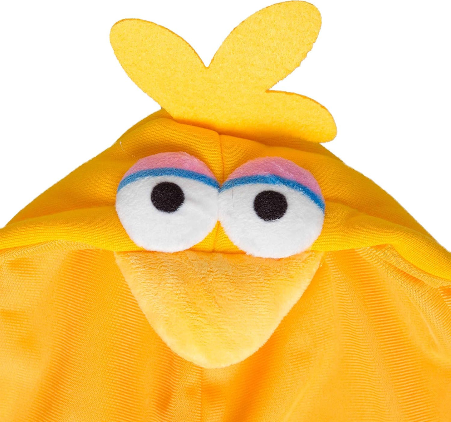 Pet Krewe Sesame Street Big Bird Hoodie Costume for Dogs and Cats - Ideal for Halloween, Christmas, Celebrations, Photoshoots, and Gifts for Pet Enthusiasts