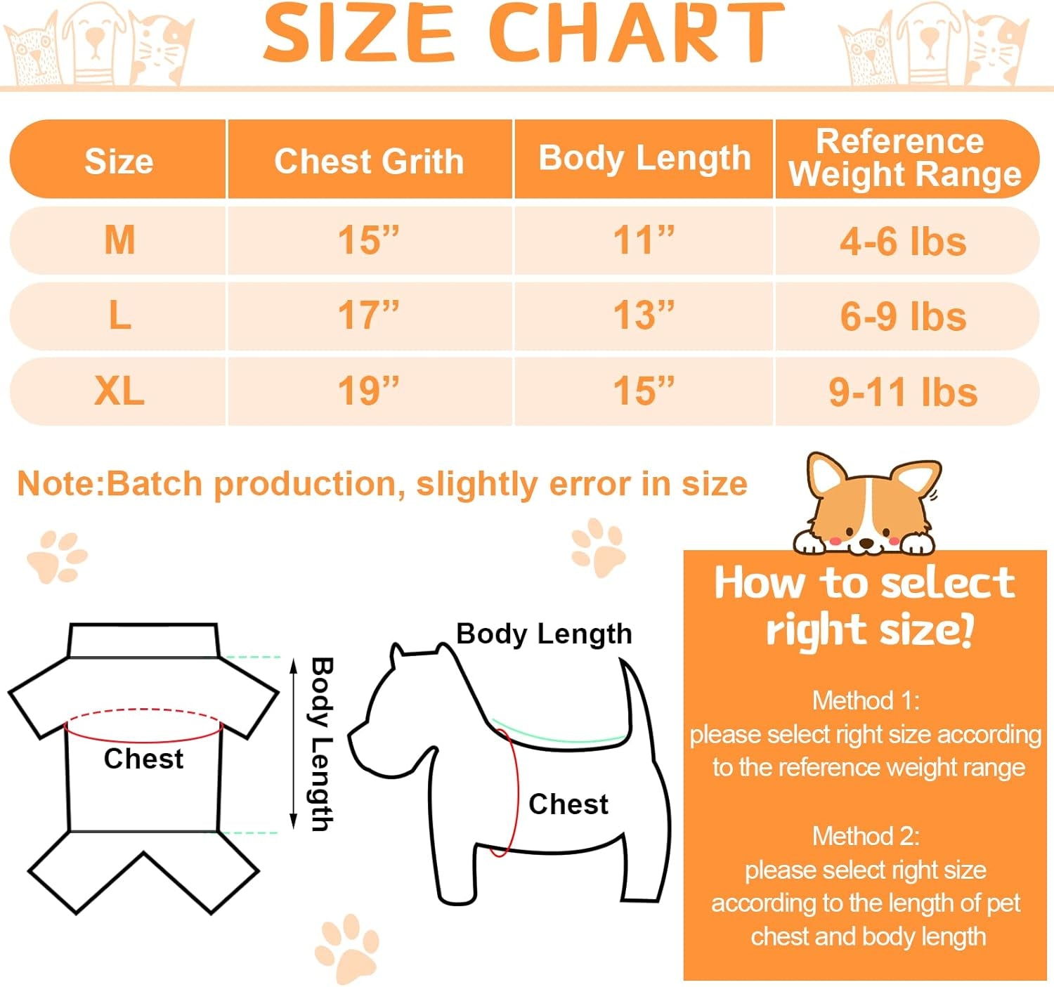 2 Pieces Dog Winter Sweater for Small Dogs Lion Tiger Costumes Warm Pet Coats Christmas (L Size)