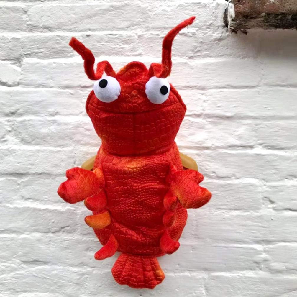 Sleeveless Pet Clothes Puppy Outfits Cat Outfits Christmas Dog Pyjamas Pet Accessories Warming Pet Clothes Dog Halloween Costumes Dog Clothes Lobster Costume Apparel Corgi Red